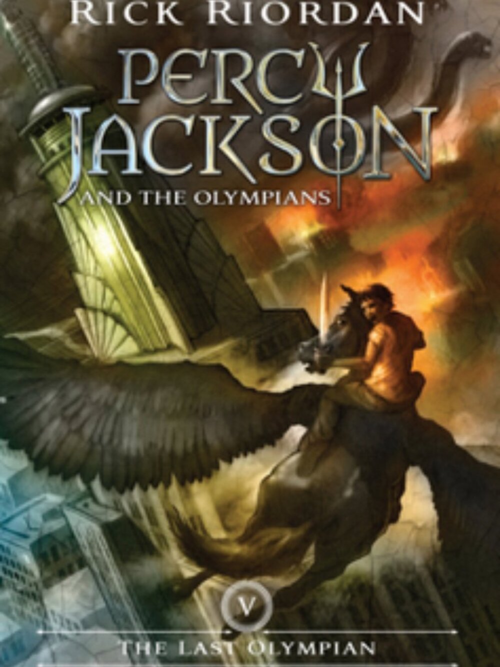 Hard copy Percy Jackson and the Olympians: Last Olympian